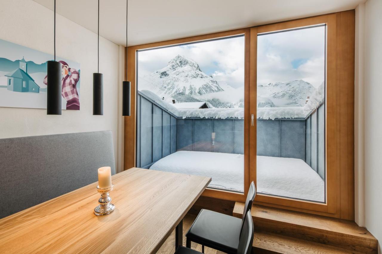 Fernsicht Alpen-Apartments เลคอัมอาร์ลแบร์ก ภายนอก รูปภาพ